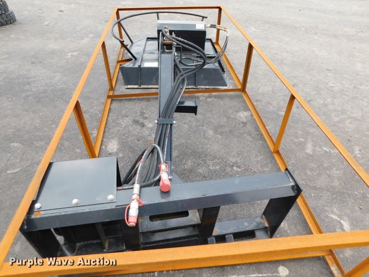 image for item HX9258 2020 TopCat BDRC 42"W skid steer boom rotary mower