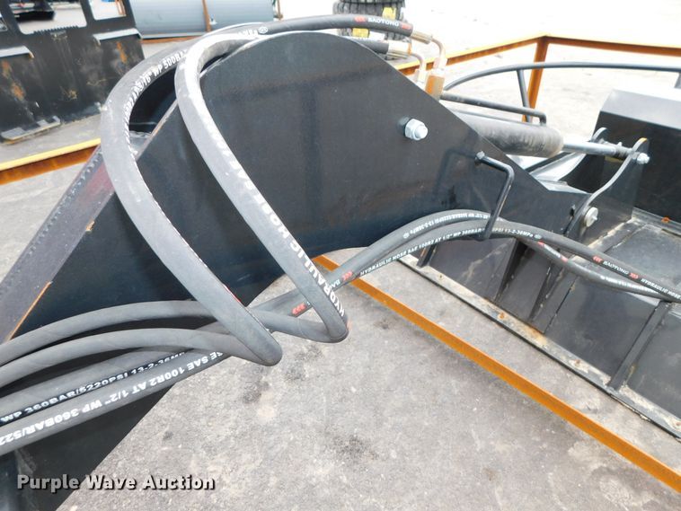 image for item HX9258 2020 TopCat BDRC 42"W skid steer boom rotary mower