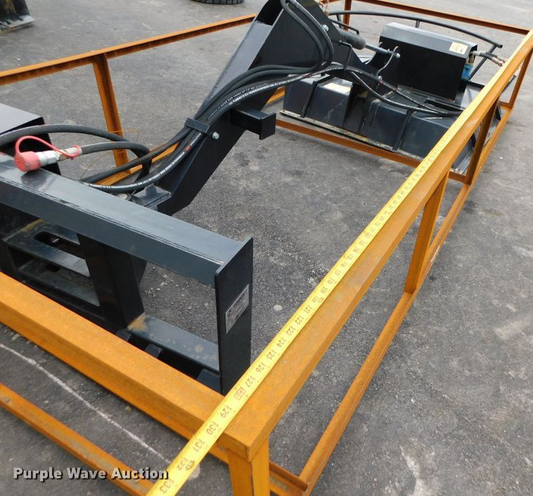 image for item HX9258 2020 TopCat BDRC 42"W skid steer boom rotary mower