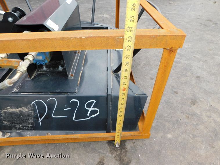 image for item HX9258 2020 TopCat BDRC 42"W skid steer boom rotary mower