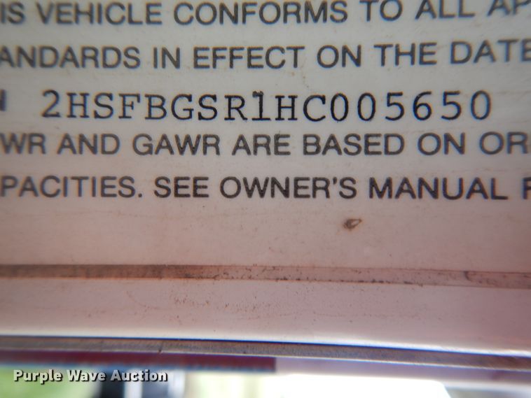 image for item ID9750 1987 International F9370  tank truck