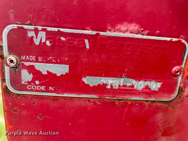 image for item II9388 Massey Ferguson 2381  rigid head