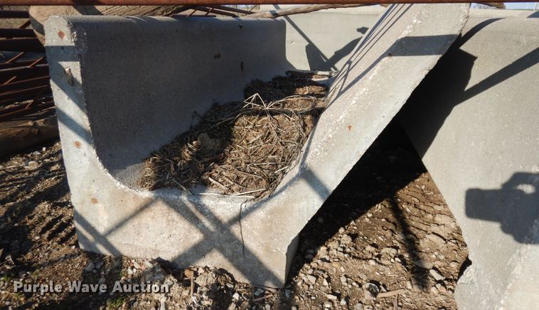 image for item IP9117 Approximately 13 concrete feed bunks