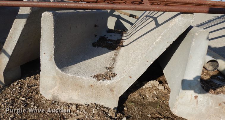 image for item IP9117 Approximately 13 concrete feed bunks