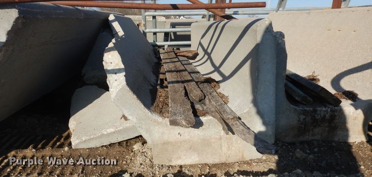 image for item IP9117 Approximately 13 concrete feed bunks