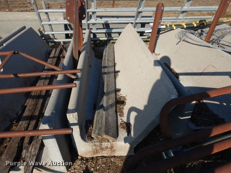 image for item IP9117 Approximately 13 concrete feed bunks