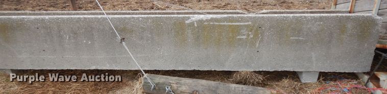 image for item IP9127 (10) concrete feed bunks