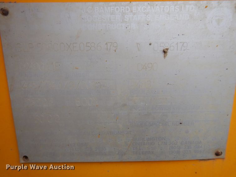image for item IP9130 1999 JCB 508C  telehandler