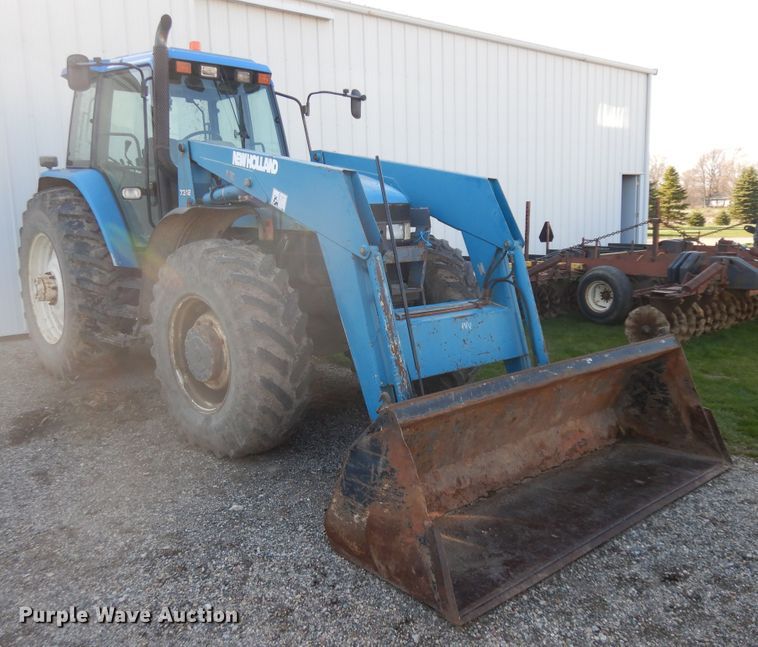 image for item IP9147 1996 New Holland 8360  MFWD tractor