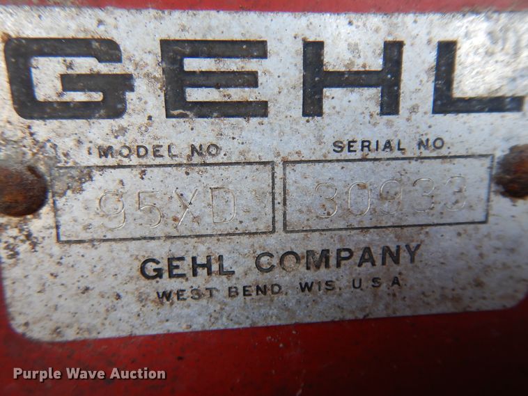 image for item IP9151 Gehl 95XD  feed mixer/grinder