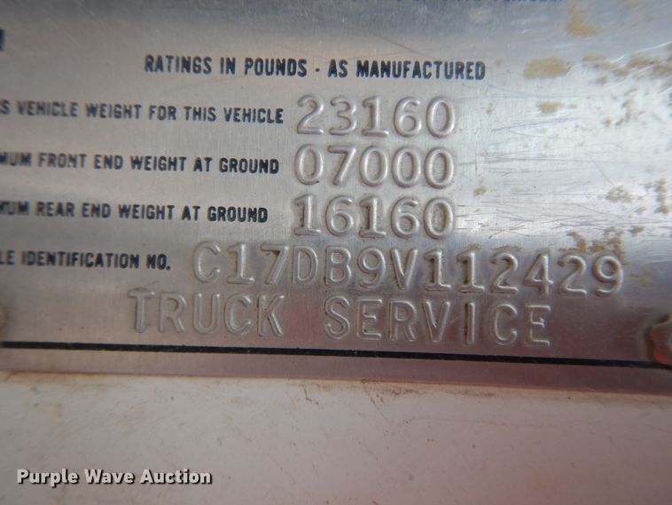 image for item IP9240 1979  Chevrolet C70  seed tender truck