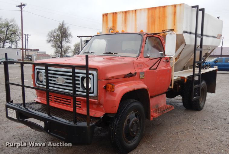 image for item IP9243 1978 Chevrolet C65  fertilizer delivery truck