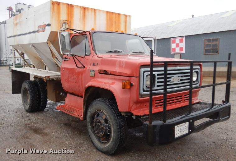 image for item IP9243 1978 Chevrolet C65  fertilizer delivery truck