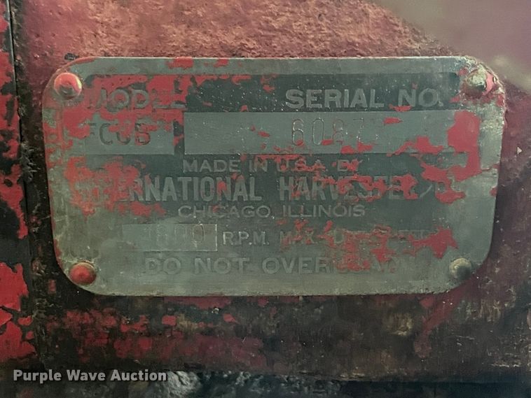 image for item IR9799 1949 International Cub  tractor