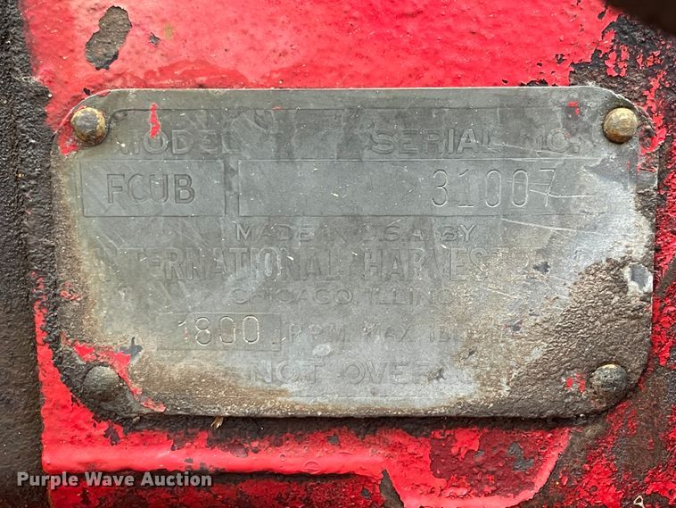 image for item IR9803 1948 International FCUB  tractor