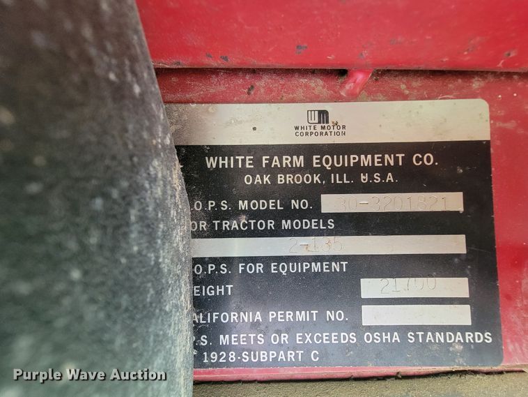 image for item IV9011 White 2-135  tractor