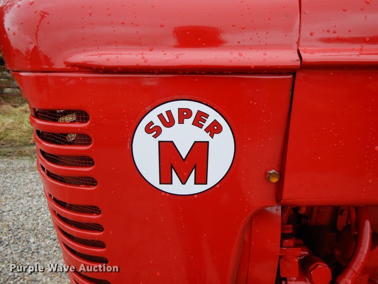 image for item IX9355 1953 Farmall Super M  tractor