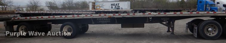 image for item DJ0430 2000 Wilson CF-900 flatbed trailer