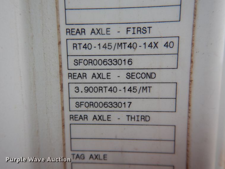 image for item DJ1120 2009 Volvo VHD  semi truck