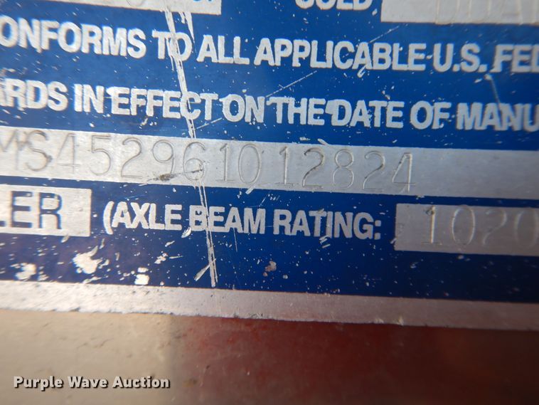 image for item DJ1184 2006 Eby  walking floor trailer