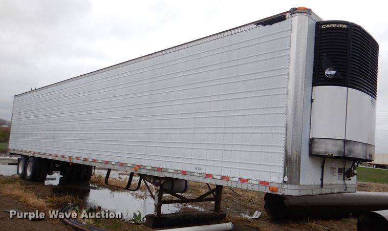 image for item DL2819 2003 Great Dane 7811TZ-1A 53  refrigerated van trailer