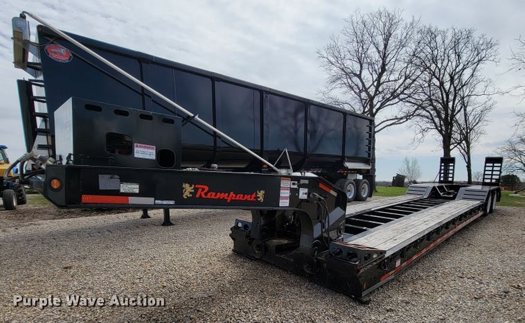 image for item FL9172 2019 Rampant DG35 lowboy equipment trailer