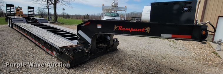 image for item FL9172 2019 Rampant DG35 lowboy equipment trailer