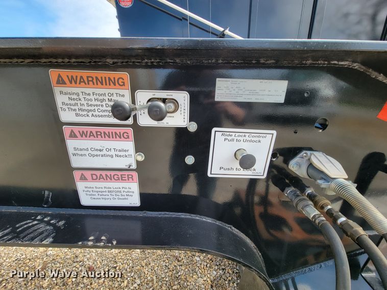 image for item FL9172 2019 Rampant DG35 lowboy equipment trailer