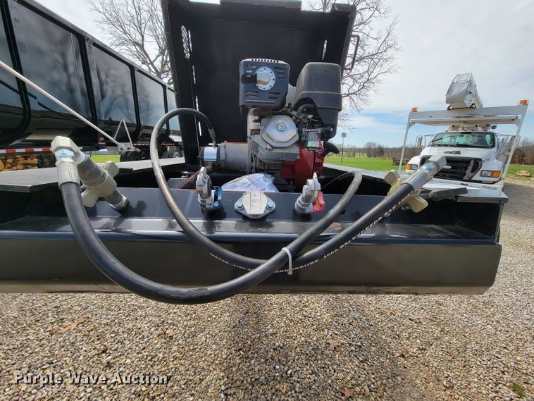 image for item FL9172 2019 Rampant DG35 lowboy equipment trailer