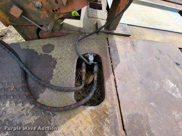 image for item FL9217 1986 Witco Challenger RG-40  lowboy equipment trailer