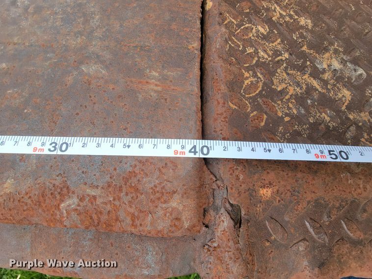 image for item FL9217 1986 Witco Challenger RG-40  lowboy equipment trailer