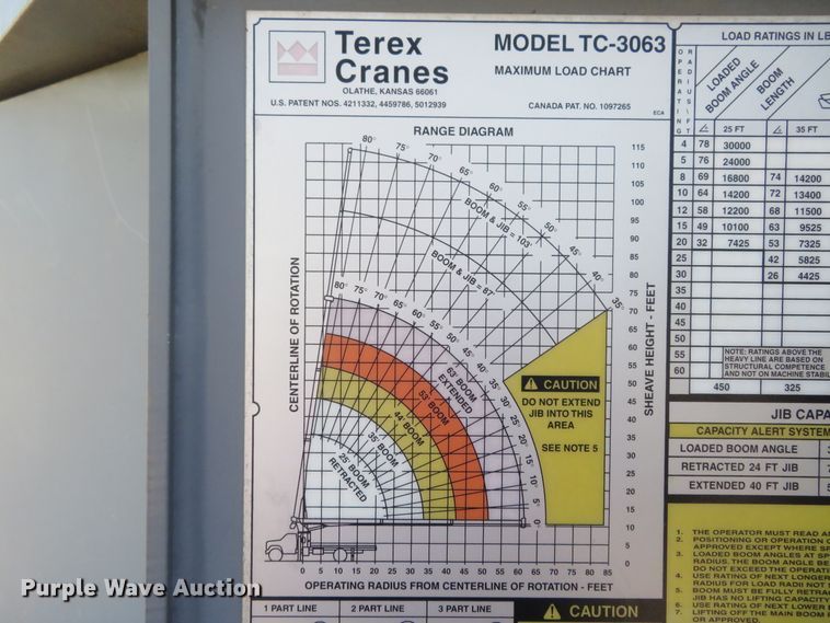 image for item FP9254 2000 Sterling L-Line  crane truck