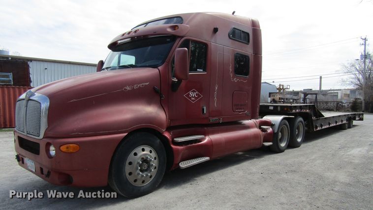 image for item GC9853 1998 Kenworth T2000  semi truck with trailer