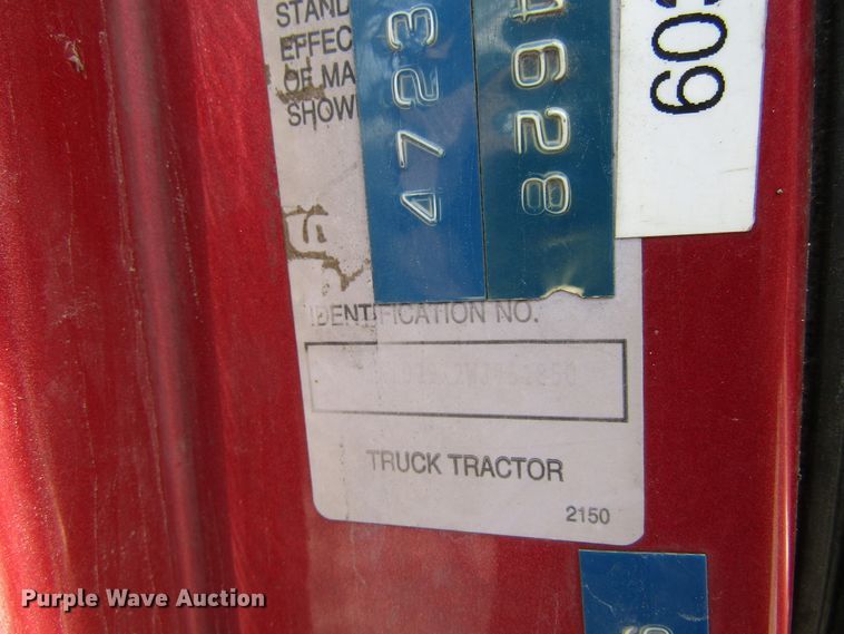 image for item GC9853 1998 Kenworth T2000  semi truck with trailer