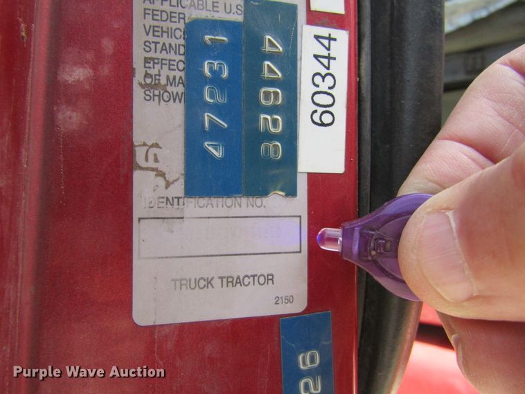 image for item GC9853 1998 Kenworth T2000  semi truck with trailer