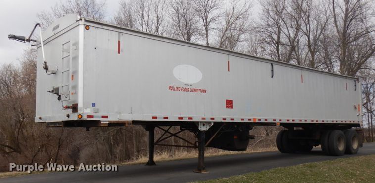 image for item HR9135 2009 J-Mark live bottom trailer