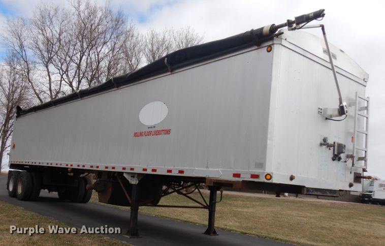 image for item HR9135 2009 J-Mark live bottom trailer