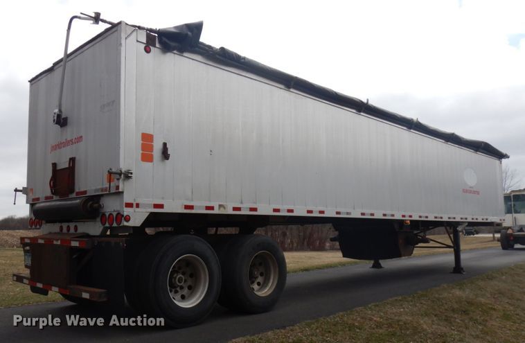 image for item HR9135 2009 J-Mark live bottom trailer