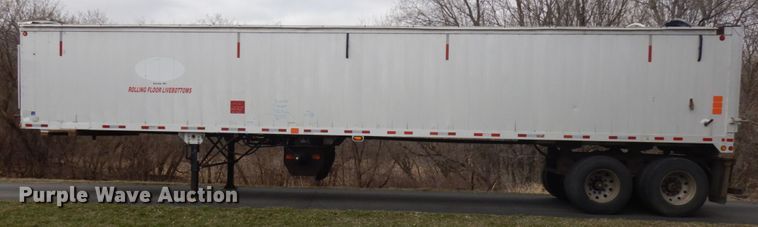 image for item HR9135 2009 J-Mark live bottom trailer