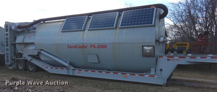 image for item HR9136 2013 Mertz 101893543 sand silo trailer