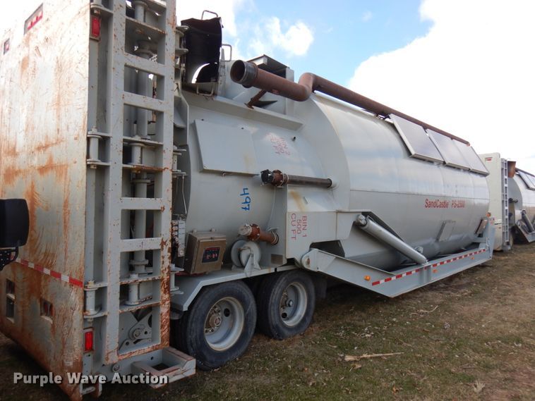 image for item HR9137 2013 Mertz 101893543 sand silo trailer
