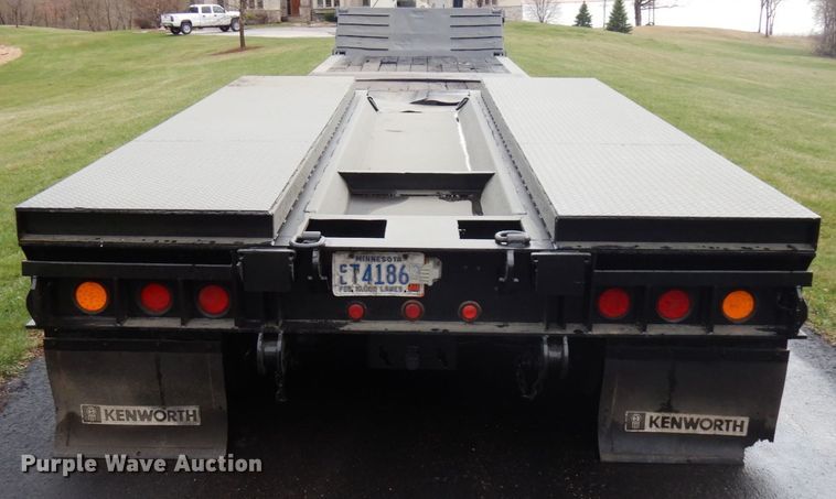 image for item HR9186 1997 Load King lowboy equipment trailer