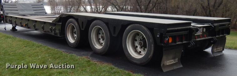 image for item HR9186 1997 Load King lowboy equipment trailer