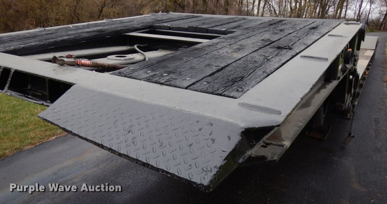 image for item HR9186 1997 Load King lowboy equipment trailer