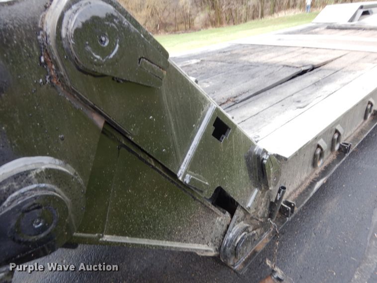 image for item HR9186 1997 Load King lowboy equipment trailer