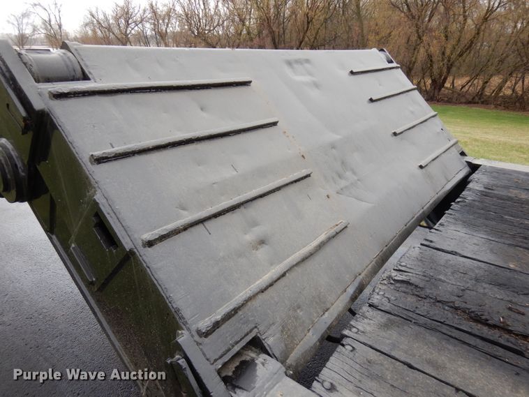 image for item HR9186 1997 Load King lowboy equipment trailer