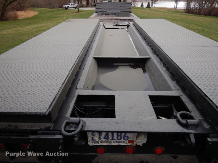 image for item HR9186 1997 Load King lowboy equipment trailer