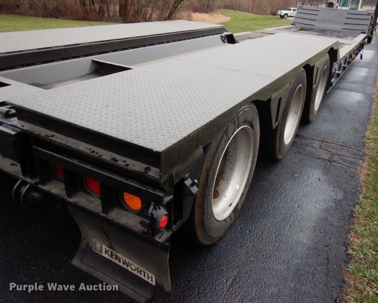 image for item HR9186 1997 Load King lowboy equipment trailer