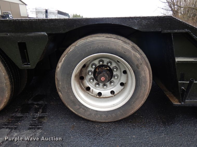 image for item HR9186 1997 Load King lowboy equipment trailer