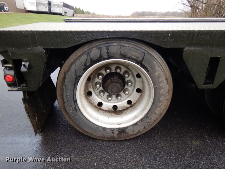 image for item HR9186 1997 Load King lowboy equipment trailer